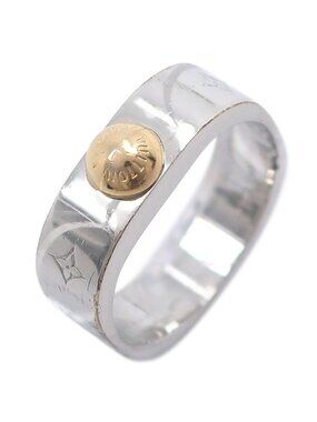 Louis Vuitton Nanogram Metal 16 Le0136 5.7 g Ring